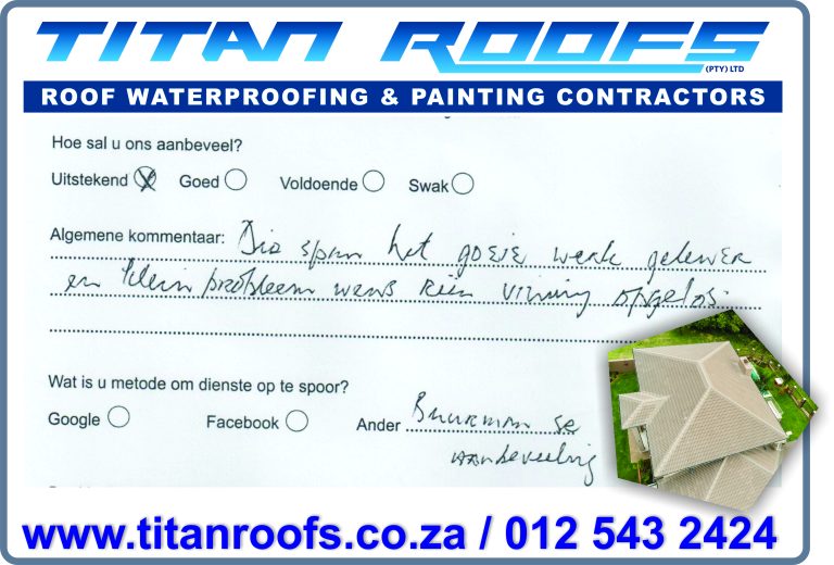 Waterproofing Ref 15
