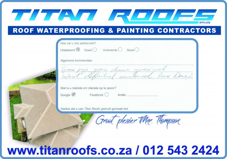 Waterproofing Ref 1